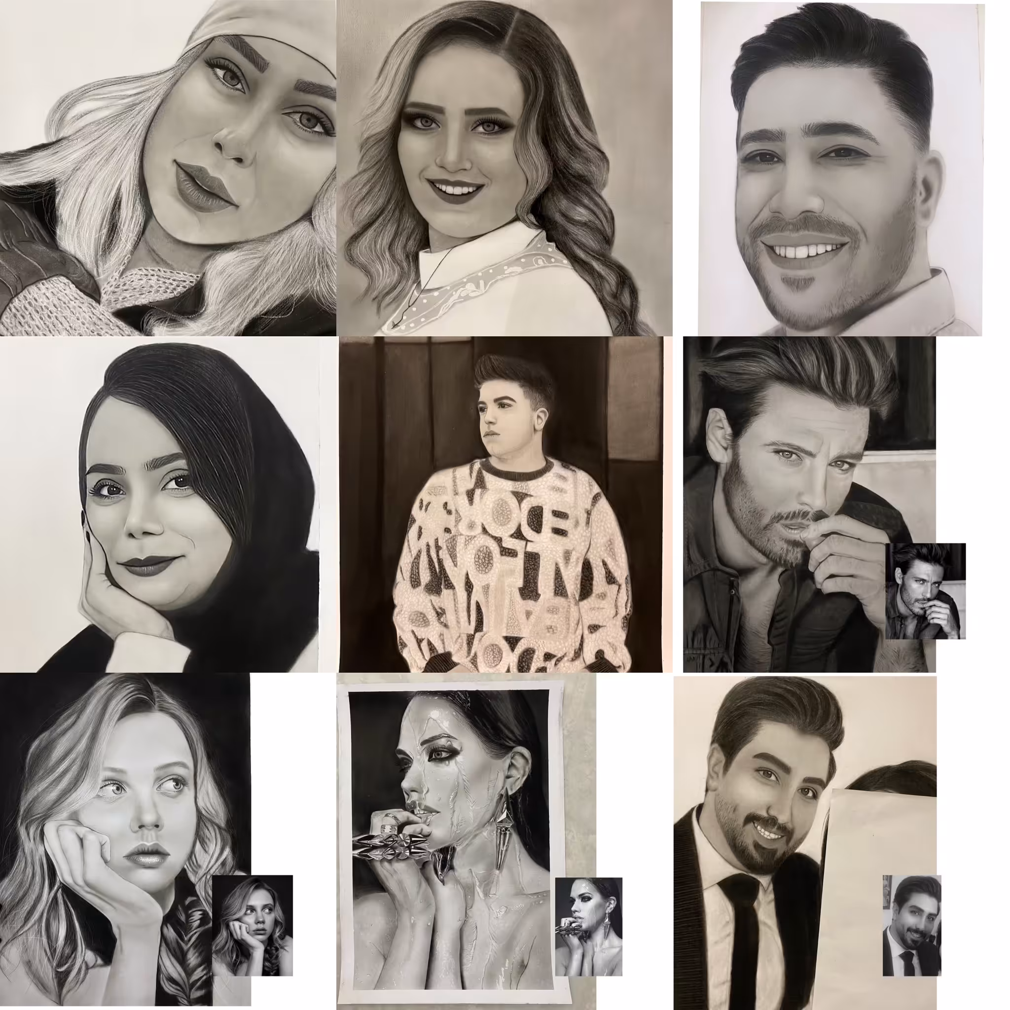 سفارشات طراحی چهره