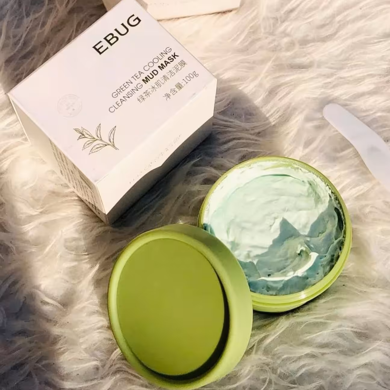 ماسک گچی EBUG ( عصاره چای سبز ) 