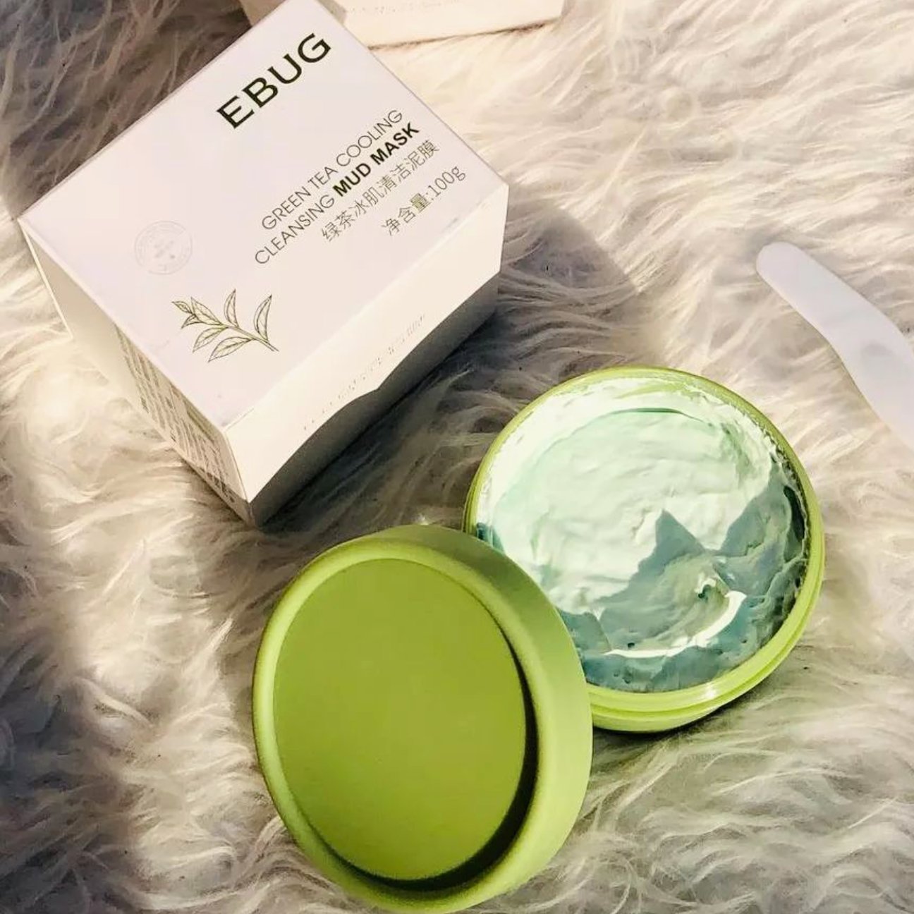 ماسک گچی EBUG ( عصاره چای سبز ) 