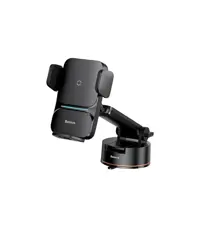 پایه نگهدارنده و شارژر وایرلس گوشی موبایل باسئوس مدل Wisdom Auto Alignment CGZX000101