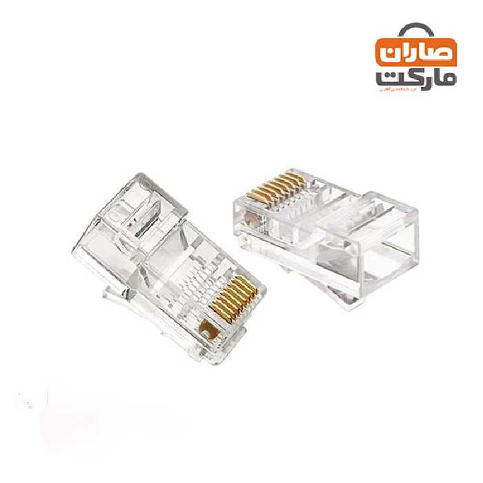 سوکت شبکه کی نت پک 10تایی RJ45 CAT6 UTP