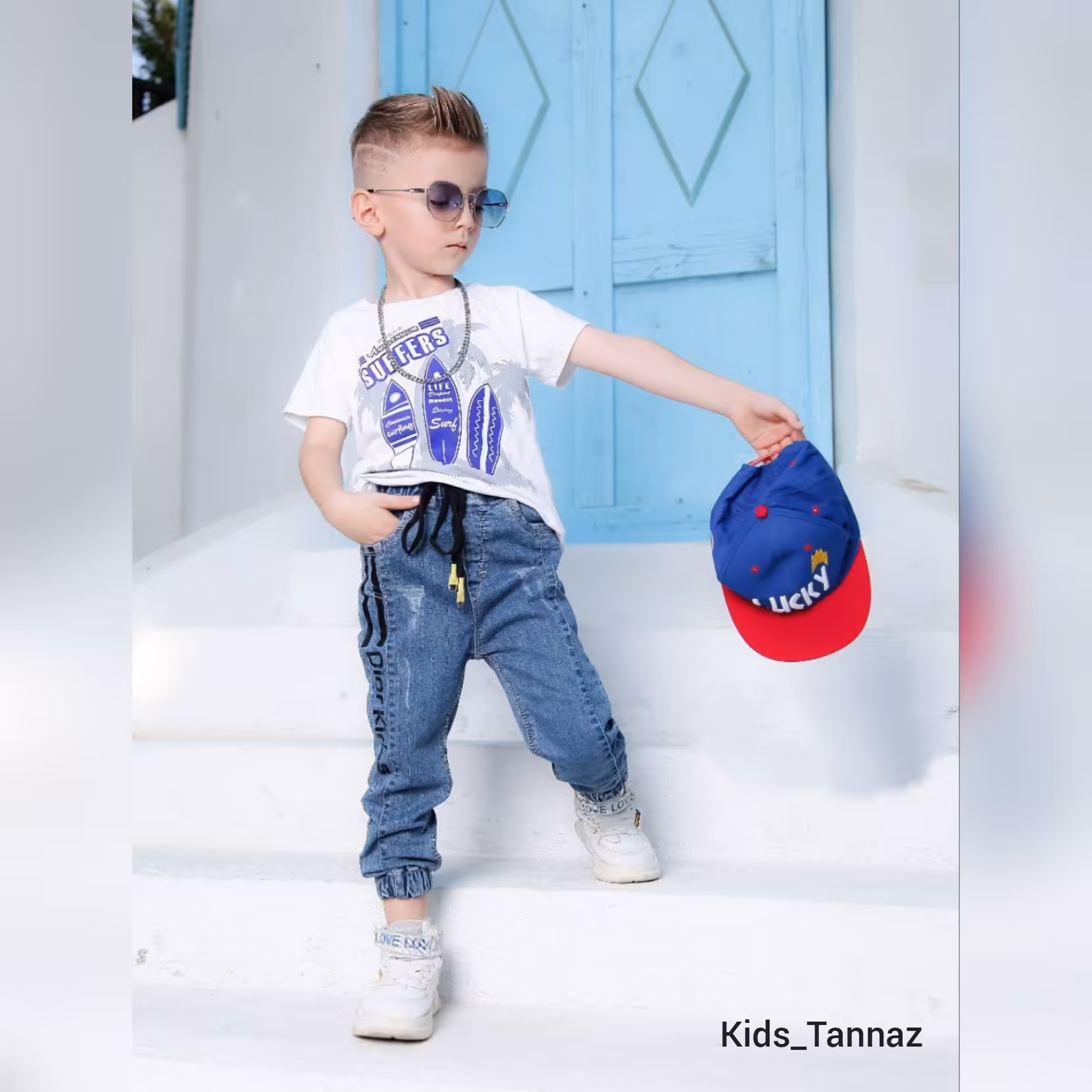 شلوار کمر کش بچگانه