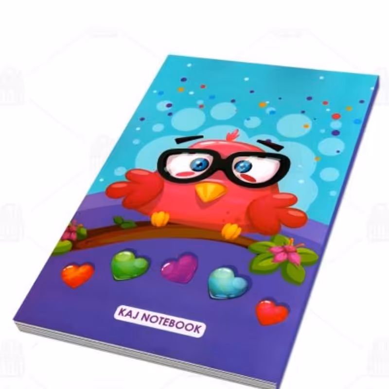 دفتر  80 برگ ته چسبی طرح 2