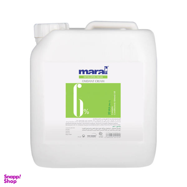 اکسیدان 6 درصد مارال (Maral) حجم 3750 میلی لیتر