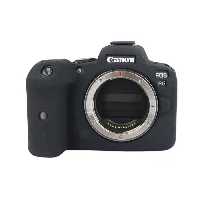 کاور سیلیکونی کانن Silicon cover of Canon camera EOS R6 رنگ مشکی