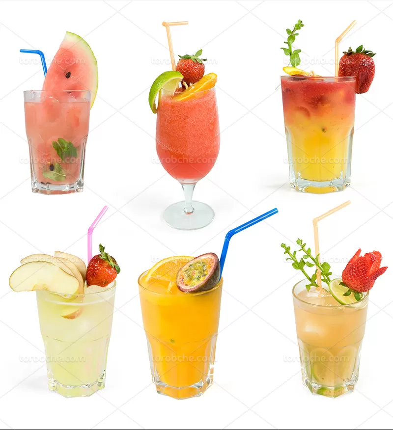 عکس آبمیوه تازه خنک | گرافیک با طعم تربچه