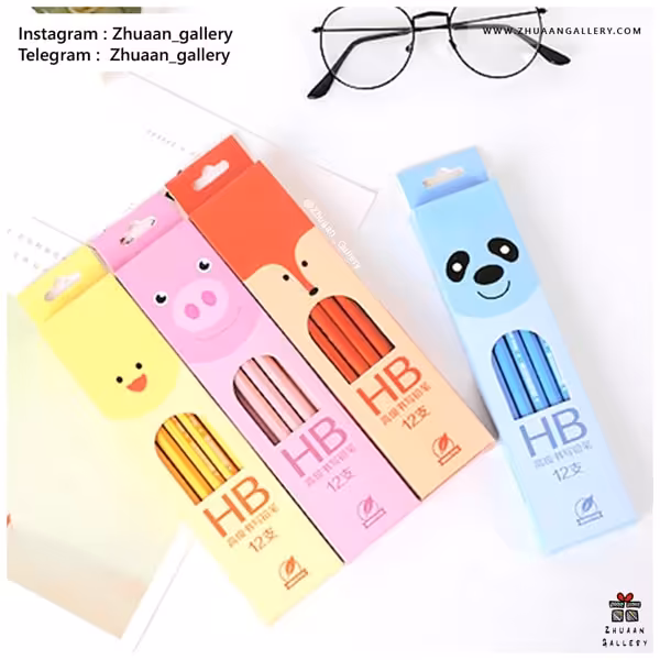 مداد سیاه پاستلی حیوانات