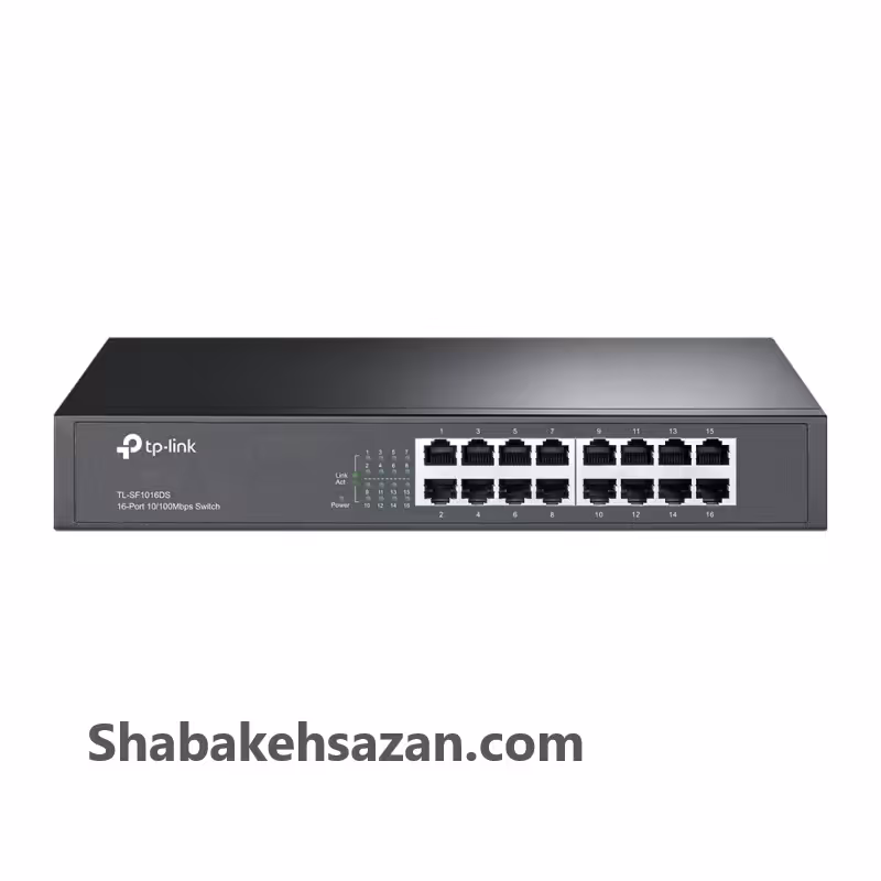 سوییچ 16 پورت تی پی لینک مدل TL-SF1016DS