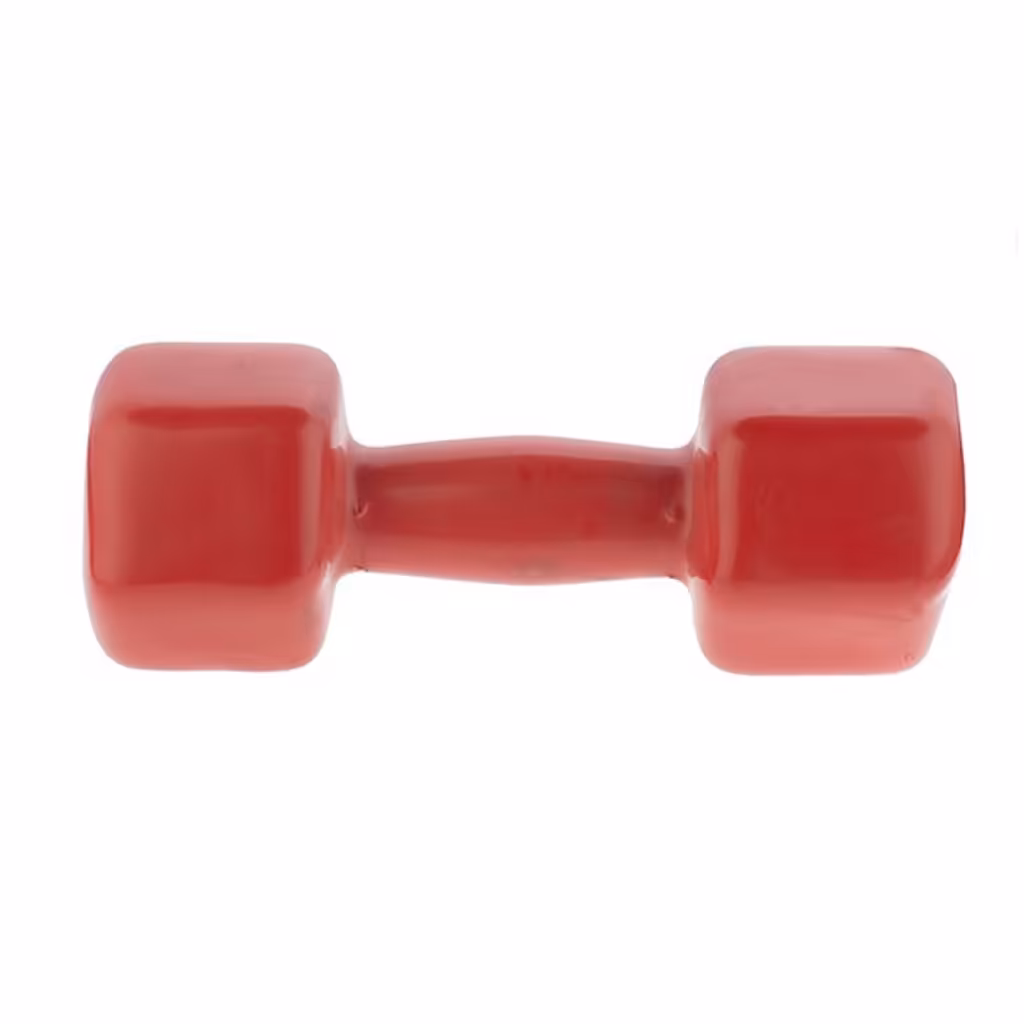 دمبل ایروبیک بانوان روکش‌ دار 4 کیلوگرمی - دو عددی
