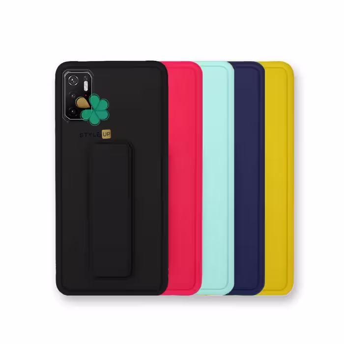 قاب گوشی شیائومی Xiaomi Poco M3 Pro مدل سیلیکونی هولدردار