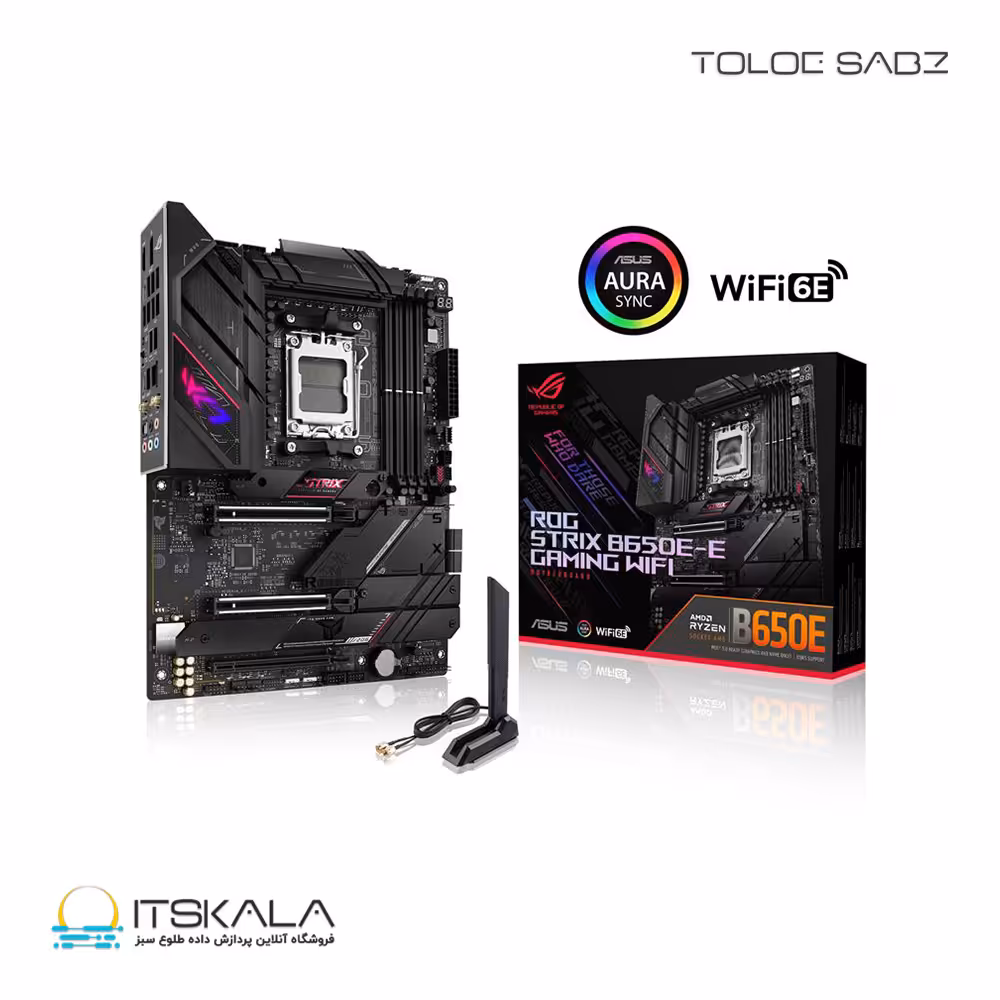 مادربرد ایسوس مدل ROG STRIX B650E-E GAMING WiFi