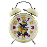 ساعت رومیزی زنگدار طرح انیمیشن مینیون ها کد Minions