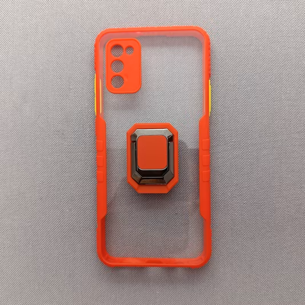 گارد - قاب - کاور شفاف استند دار مناسب برای سامسونگ  Galaxy M02s  (m 02s) - A02s (a 02s)