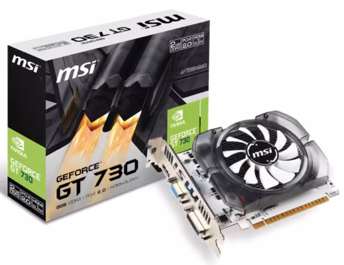 کارت گرافیک ام اس آی مدل ان730 2GD3V3 با حافظه 2 گیگابایت