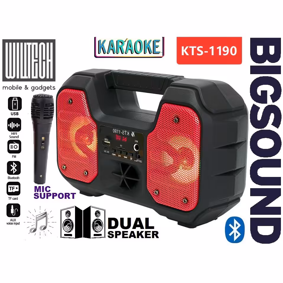 اسپیکر شارژی KTS-1190