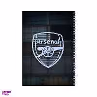 دفتر مشق 100 برگ بامبیلیپ طرح لوگو آرسنال کد 7211258