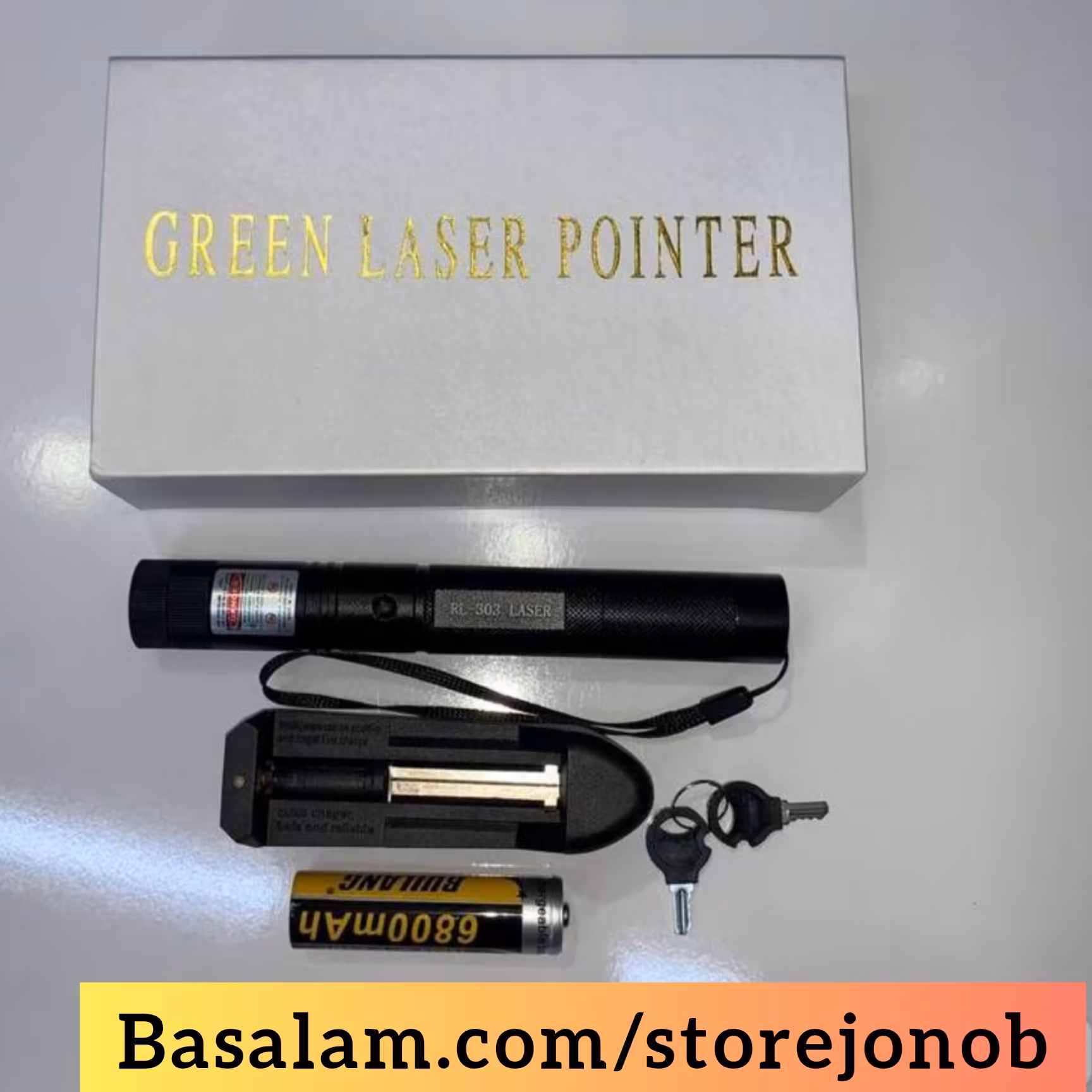 لیزر سبز شارژی اصل سبزرنگ برد 5کیلومتر به بالا