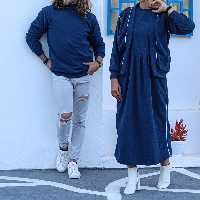 ست زن شوهر بافت سه تیکه 