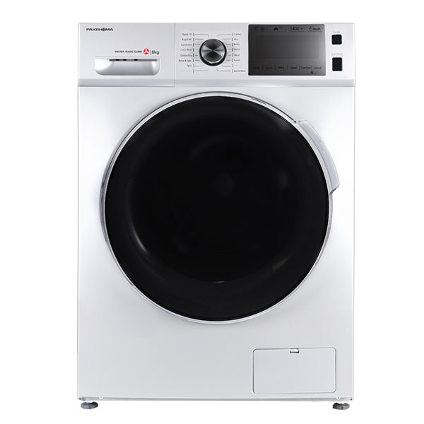 ماشین لباسشویی پاکشوما 8 کیلویی مدل BWF-40803 WT