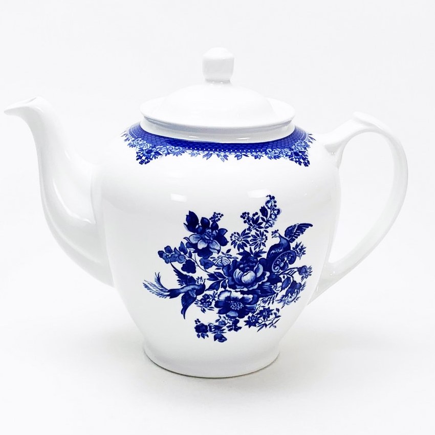 قوری چینی زرین هیئتی طرح فلورانس  درجه یک