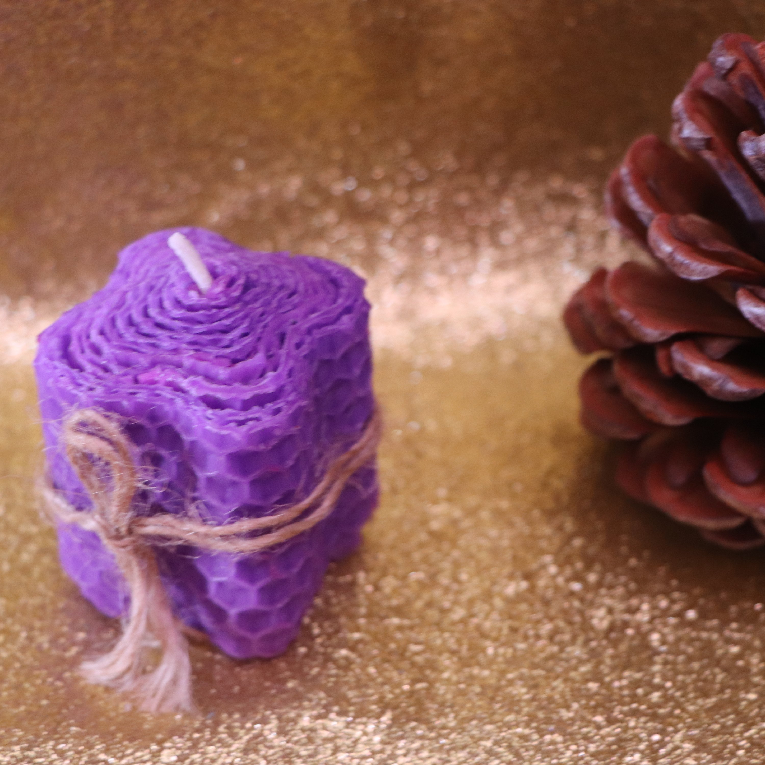 شمع بیزوکس گل 