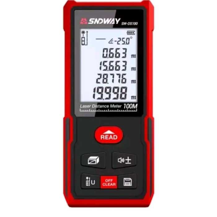 متر لیزری سندوی 70 متری مدل SW-DS70 