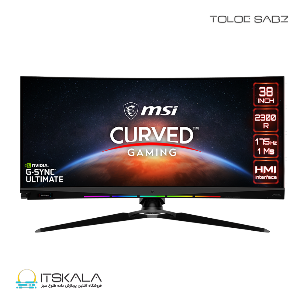 قیمت و خرید مانیتور ام اس آی 37.5 اینچ مدل Optix MEG381CQR Plus | ITSKALA