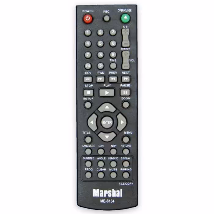کنترل دی وی دی مارشال MARSHAL DVD  مدل ME-6134