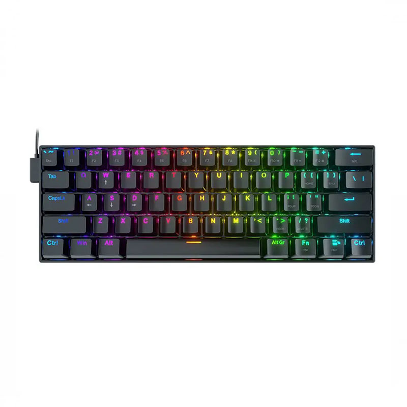 کیبورد گیمینگ ردراگون DRAGONBORN K630 RGB BLACK