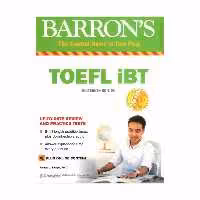 کتاب BARONS TOEFL iBT SIXTEEN EDITION اثر Pamela J. SHARPE and Ph.D انتشارات PUB BARRONS
