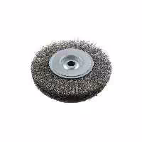 فرچه ( برس ) سیمی تخت افشان 17.5 سانتی متر استیل 316 ساب ایران ( کربلایی )