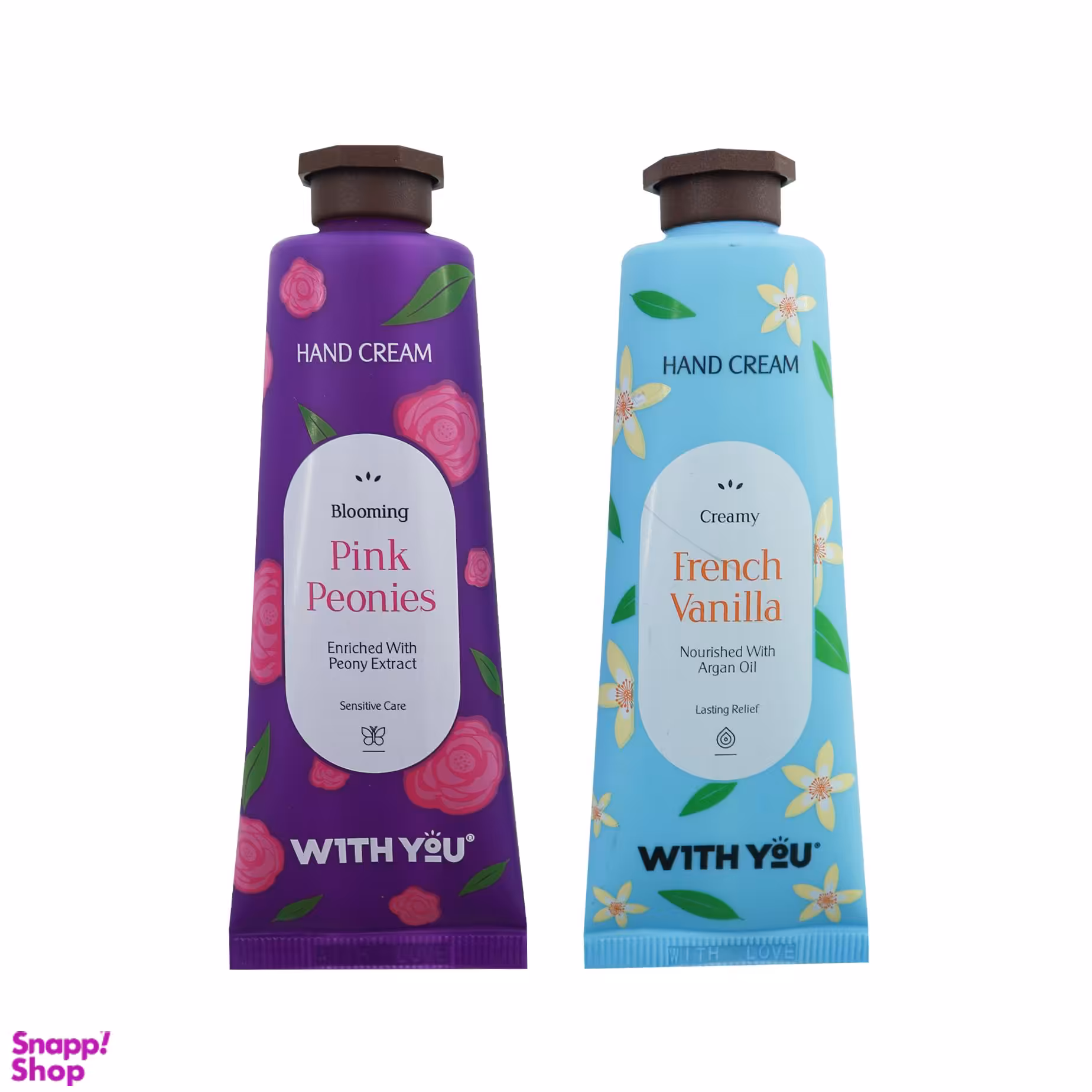 کرم مرطوب کننده ویت یو (with you) مدل 03 حجم 50 میلی‌لیتر بسته 2 عددی