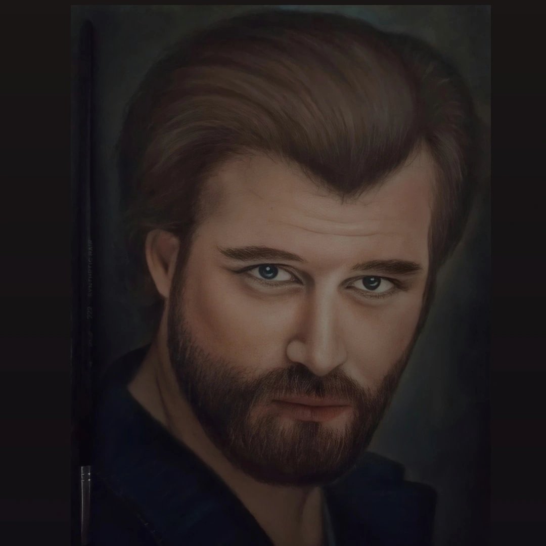 سفارش چهره رنگی 20در30 پاستل