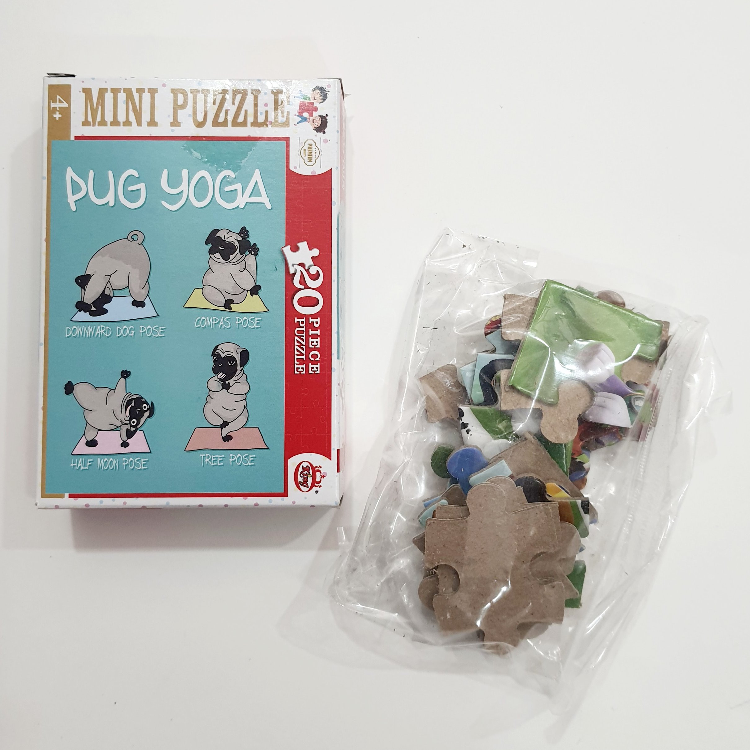 پازل بیست تکه طرح شش