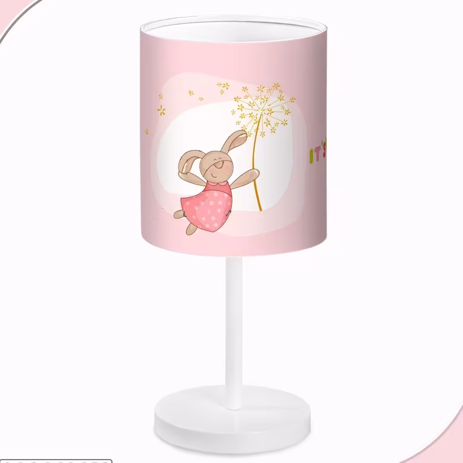 آباژور اتاق کودک طرح خرگوش و بالن کد 7710