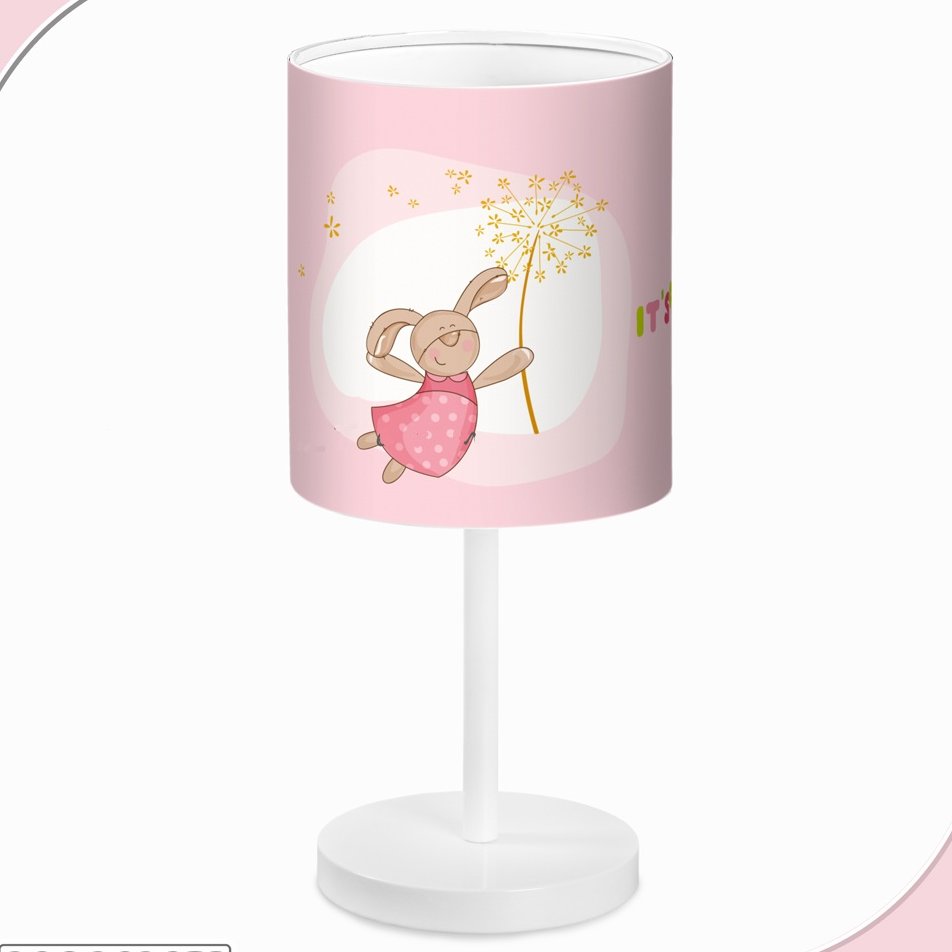 آباژور اتاق کودک طرح خرگوش و بالن کد 7710