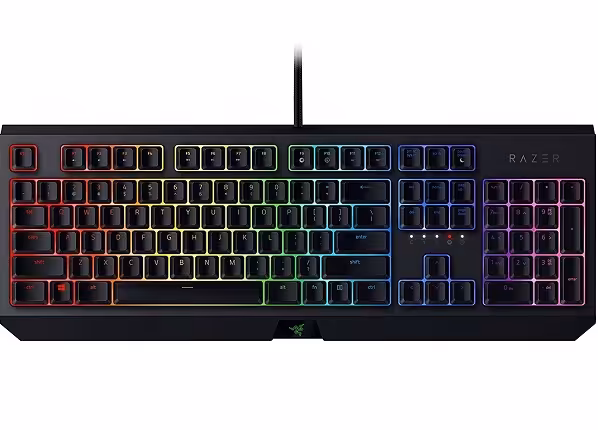 کیبورد مکانیکی ریزر مدل Blackwidow Green Mechanical Switches