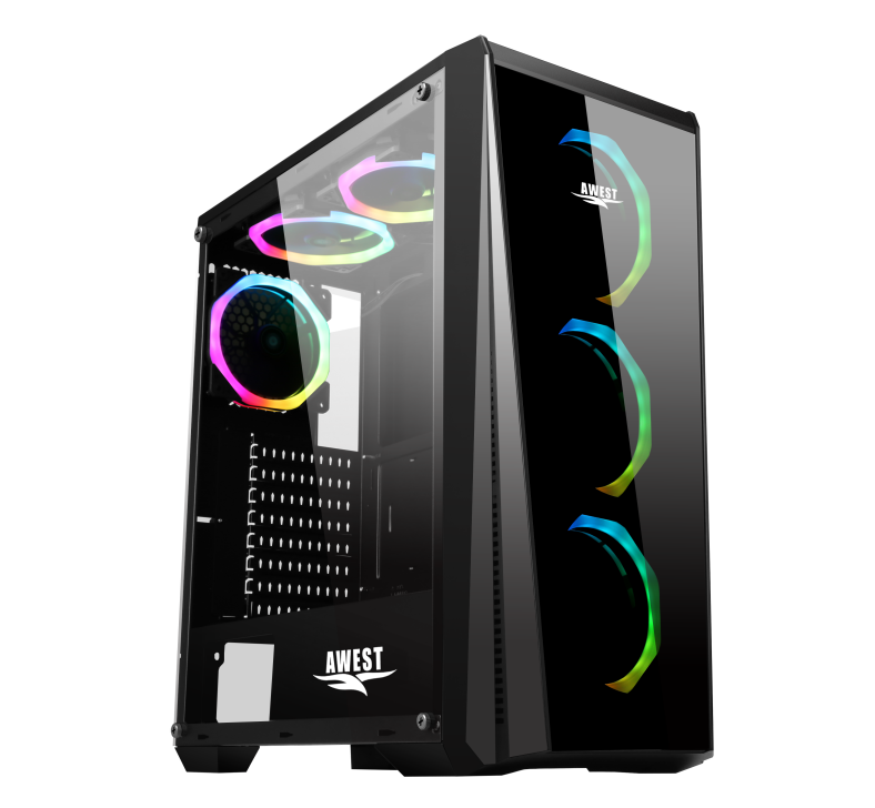 کیس کامپیوتر اوست مدل GT-AV01-BG ARGB