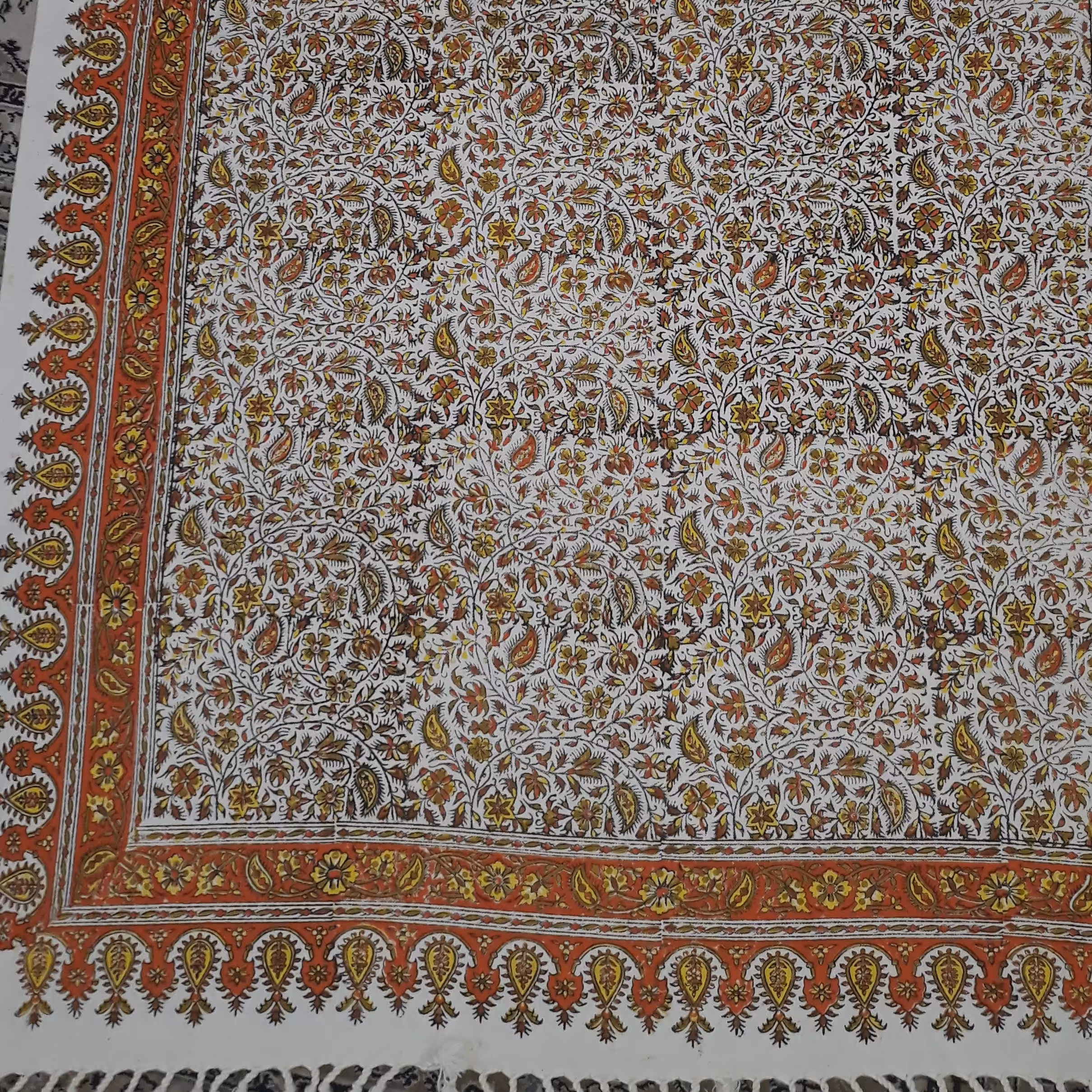 سفره قلمکار سنتی اصلی اصفهان 