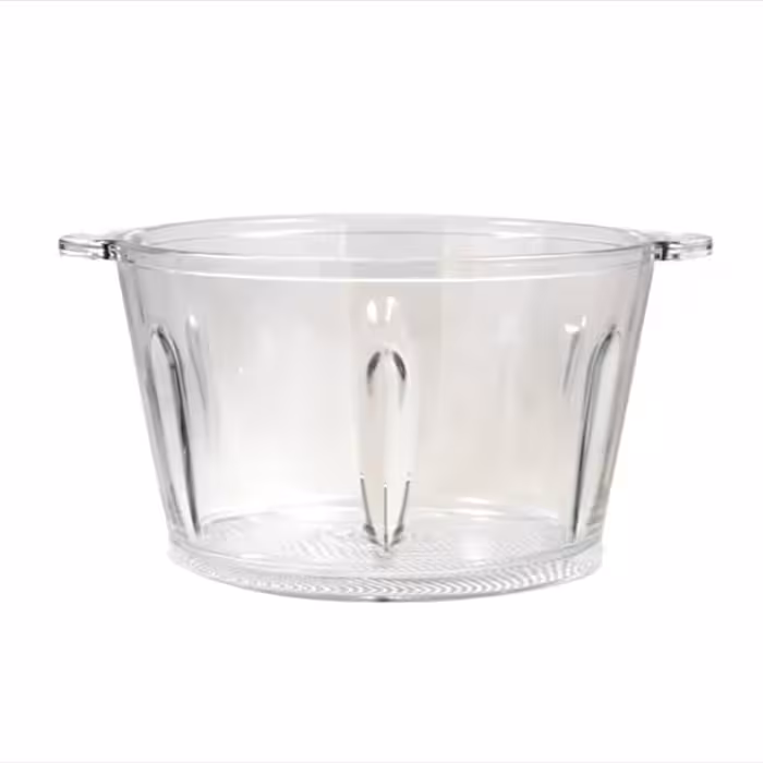 کاسه خردکن سیلور کرست 3 لیتری (شیشه ای) (اصل) مطابق تصویر  ( کاسه خردکن شیشه ای) ظرف خرد کن سیلور کرست شیشه ای