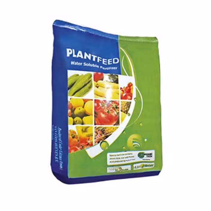 کود کامل 20-20-20 پلنت فید به همراه ریز مغذی پاکت 1 کیلویی