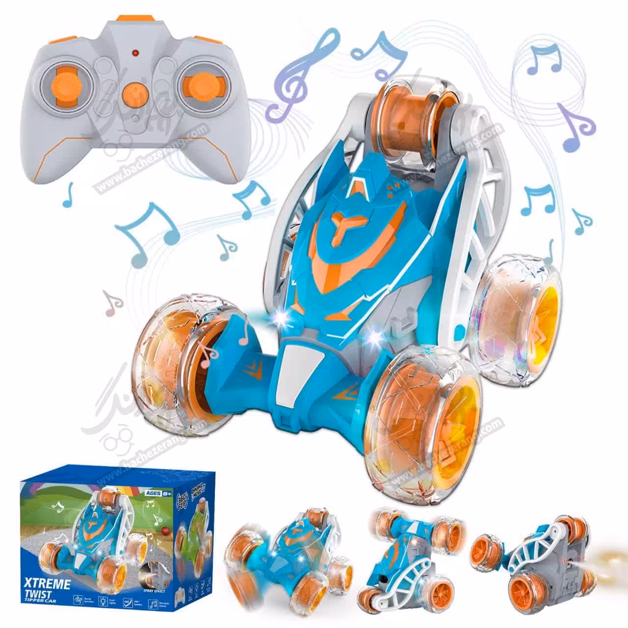 ماشین کنترلی دیوانه دودزا x-030