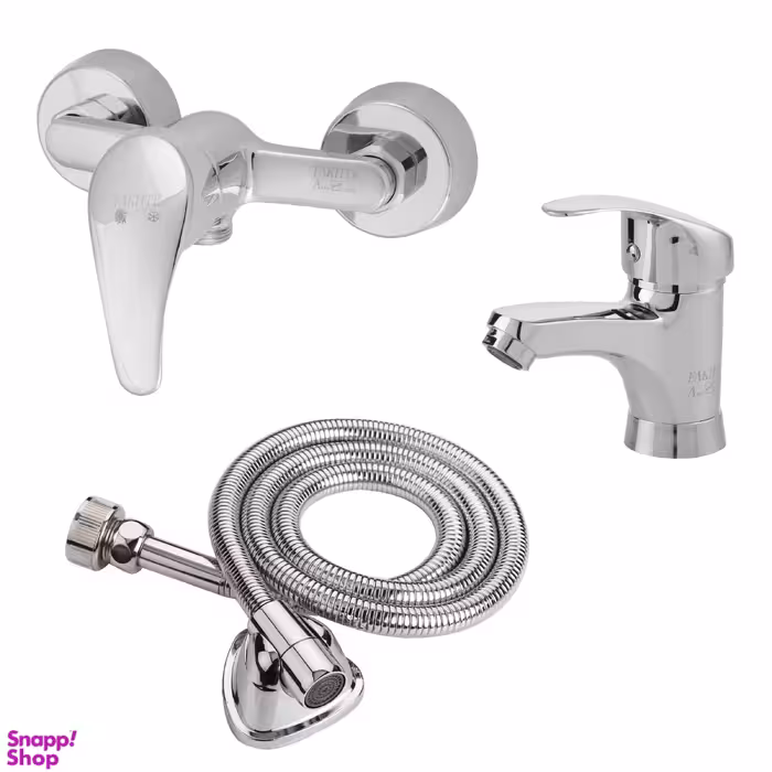 ست شیرآلات فاخته مدل ماهان C مجموعه 3 عددی