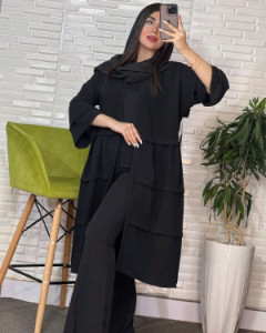مانتو اسپرت زنانه جاذبه پله ای