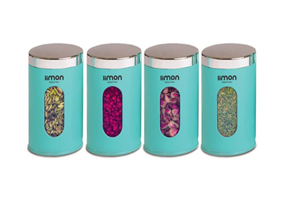 ست بانکه لیمون مدل گرد کوچک 4 تایی