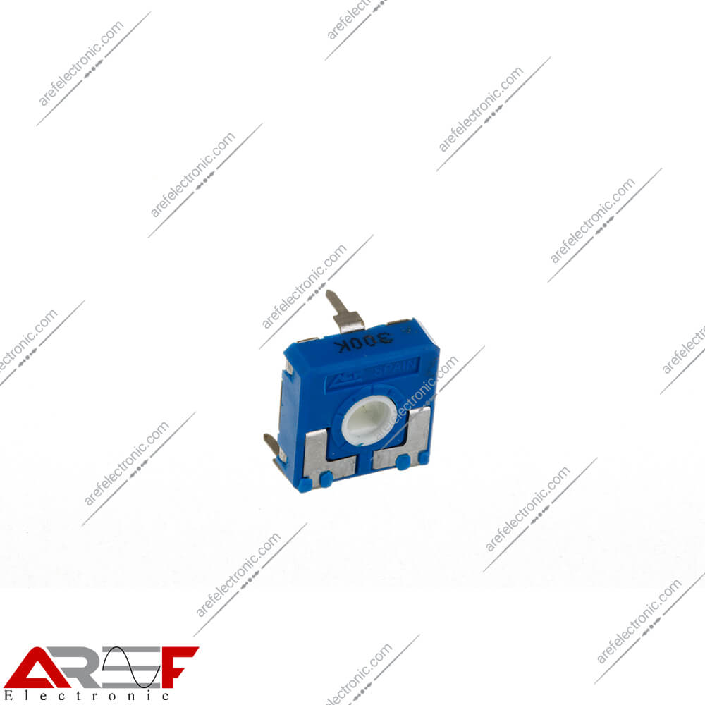 پتانسیومتر ACP خوابیده مدل PT15 با 300 کیلو اهم - فروشگاه عارف الکترونیک