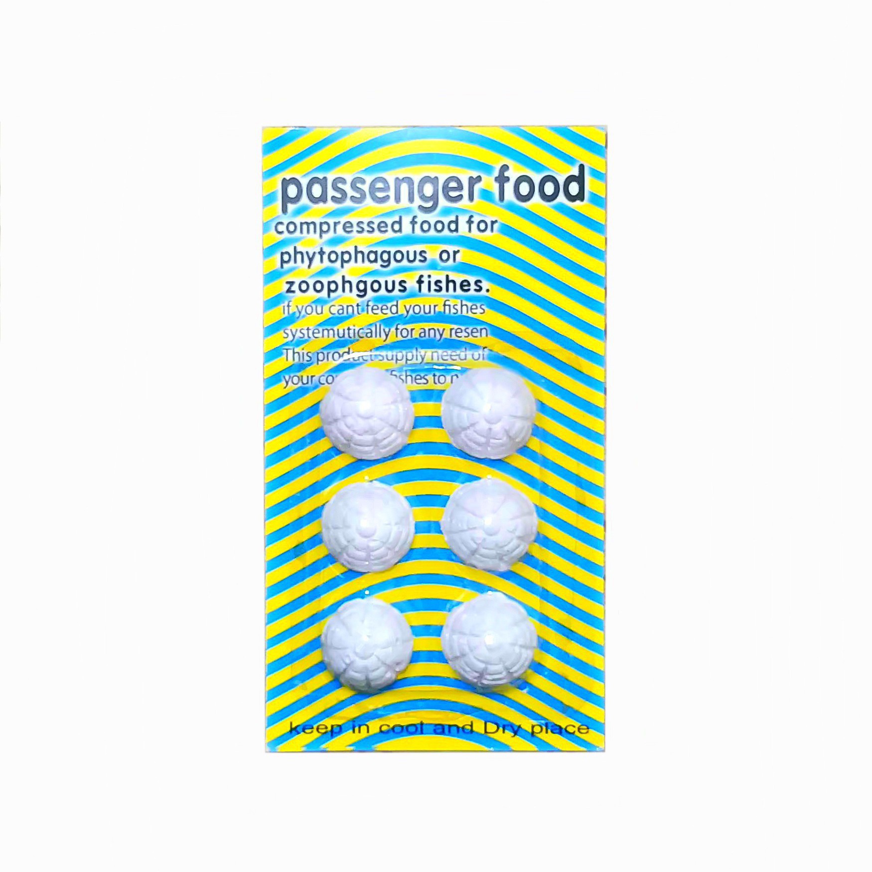 غذا ماهی مسافرتی آکواریوم passenger food