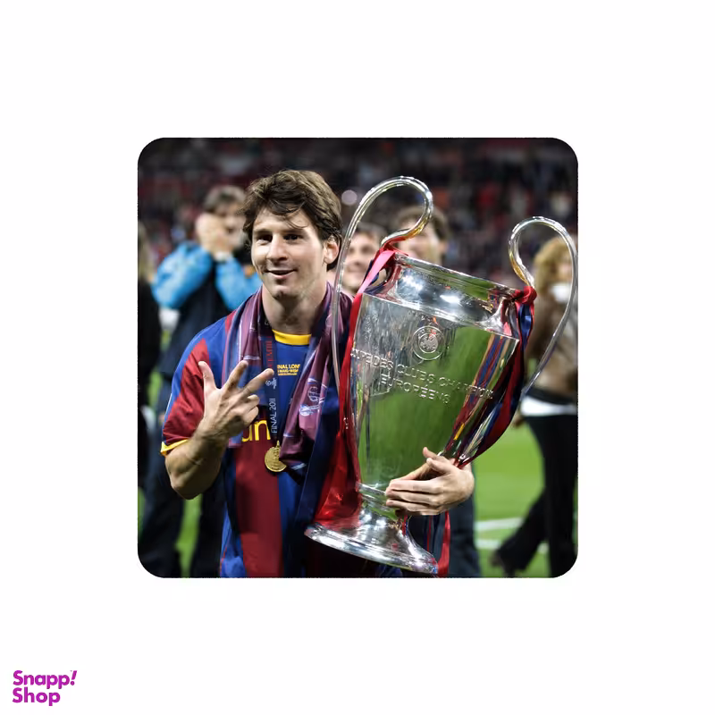 زیرلیوانی طرح لیونل مسی کد 0074131