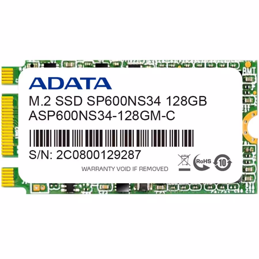 حافظه اس اس دی ای دیتا مدل پریمیر SP600 M.2 2242 ظرفیت 128 گیگابایت