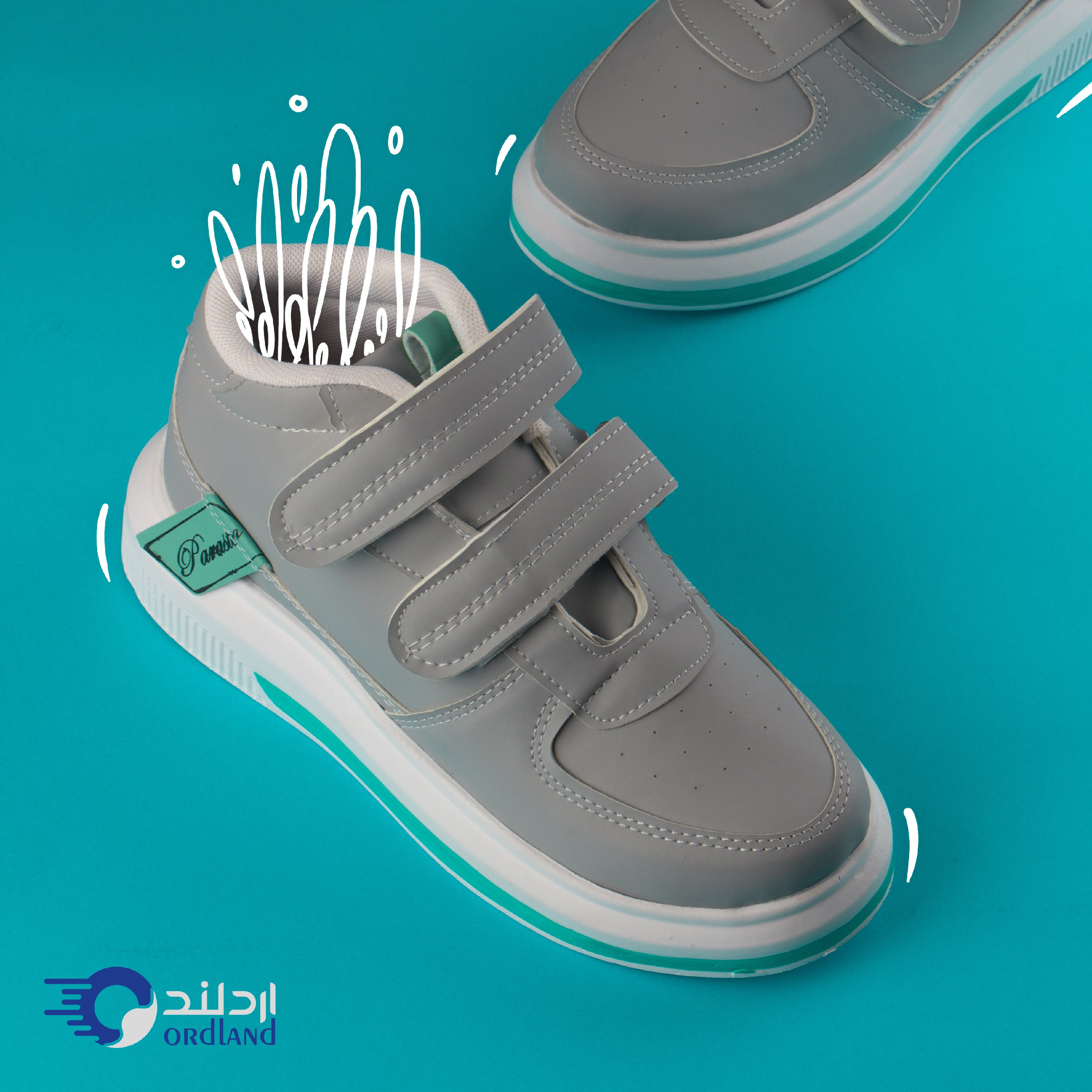 کفش کتونی روزمره دو چسبی مدل پرستو بسیار زیبا نرم و با کیفیت